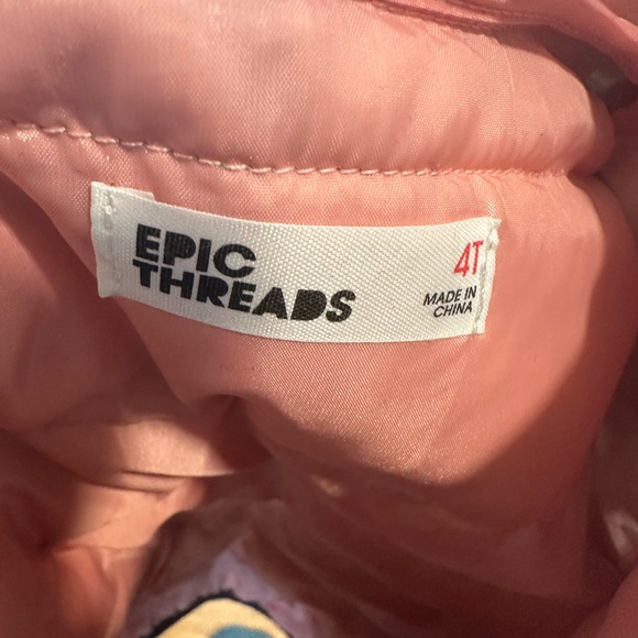 Epic Threads Toddler& Girls Camo Packable Puffer Jacket NWT Various Sizes - Picture 9 of 9